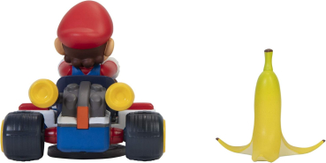 Nintendo MARIOKART Spin Out Kart "Mario" mit Banane